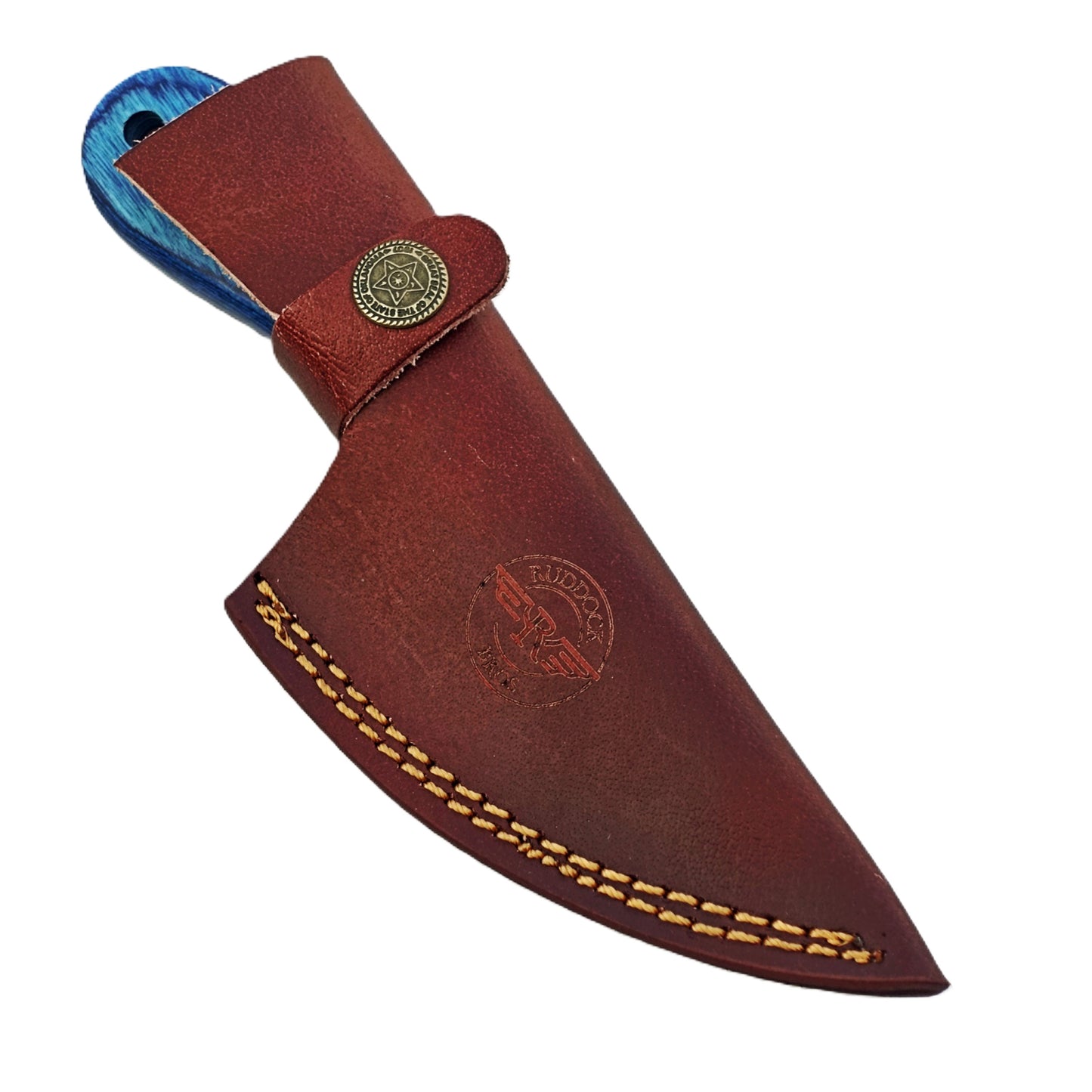 Ruddock Bros - Mule Skinner Blue Knife - Fixed Blade - Stainless Steel