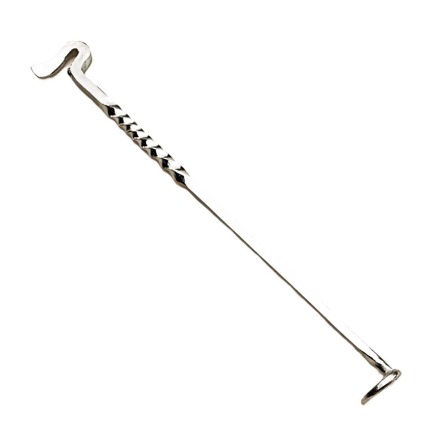 Ruddock Bros pigtail meat flipper with bottle opener 17" stainless steel