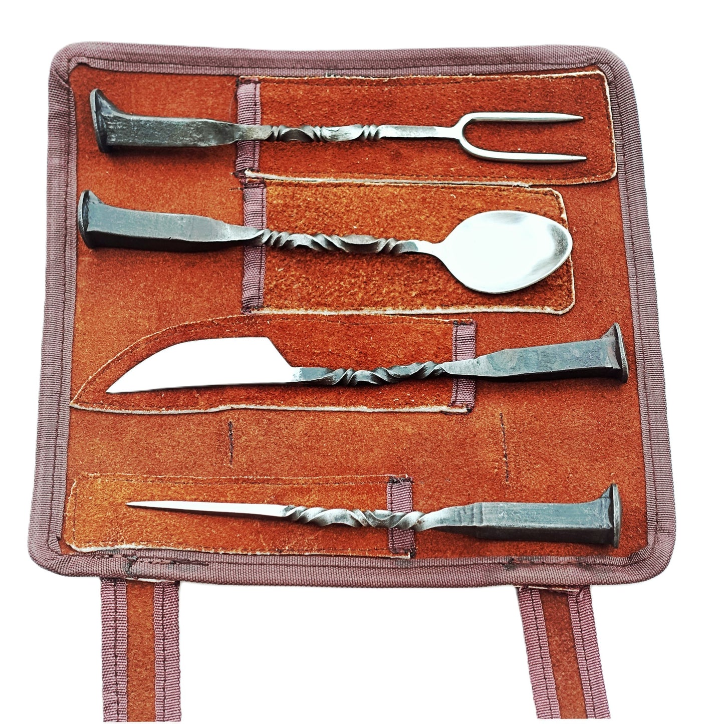 Ruddock Bros - The Pinnacle Rustic Charcuterie Set - Antique Stainless - 4 Piece