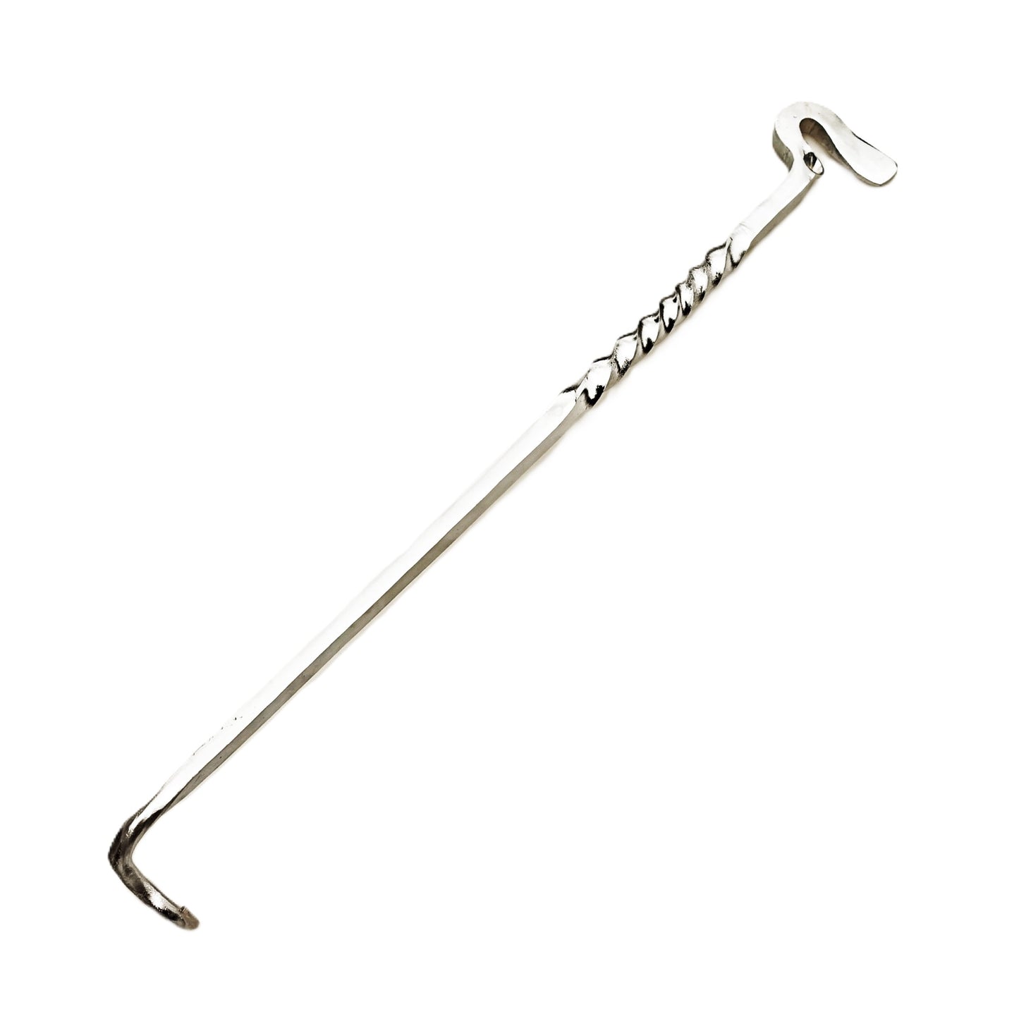 Ruddock Bros pigtail meat flipper with bottle opener 17" stainless steel