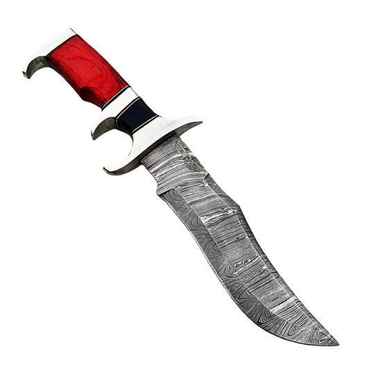 Ruddock Bros - The Buccaneer Outdoor Knife - Fixed Blade - Damascus Steel