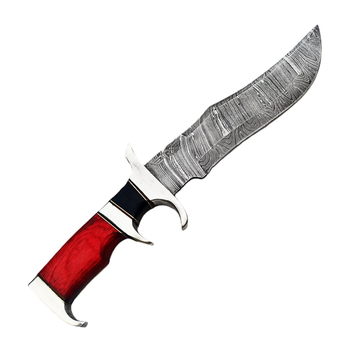Ruddock Bros - The Buccaneer Outdoor Knife - Fixed Blade - Damascus Steel
