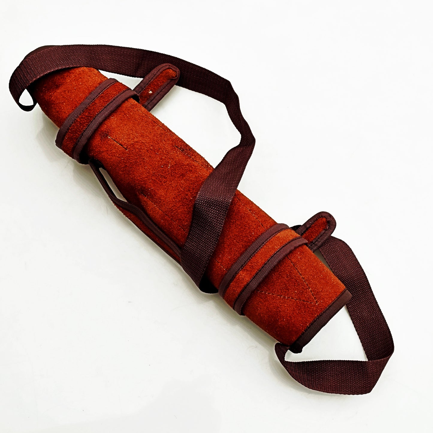 Stainless steel 5 piece knife set with handles made with bone and jade hardwood by Ruddock Bros El Paso Texas Ruddock Shirts with leather carry pouch