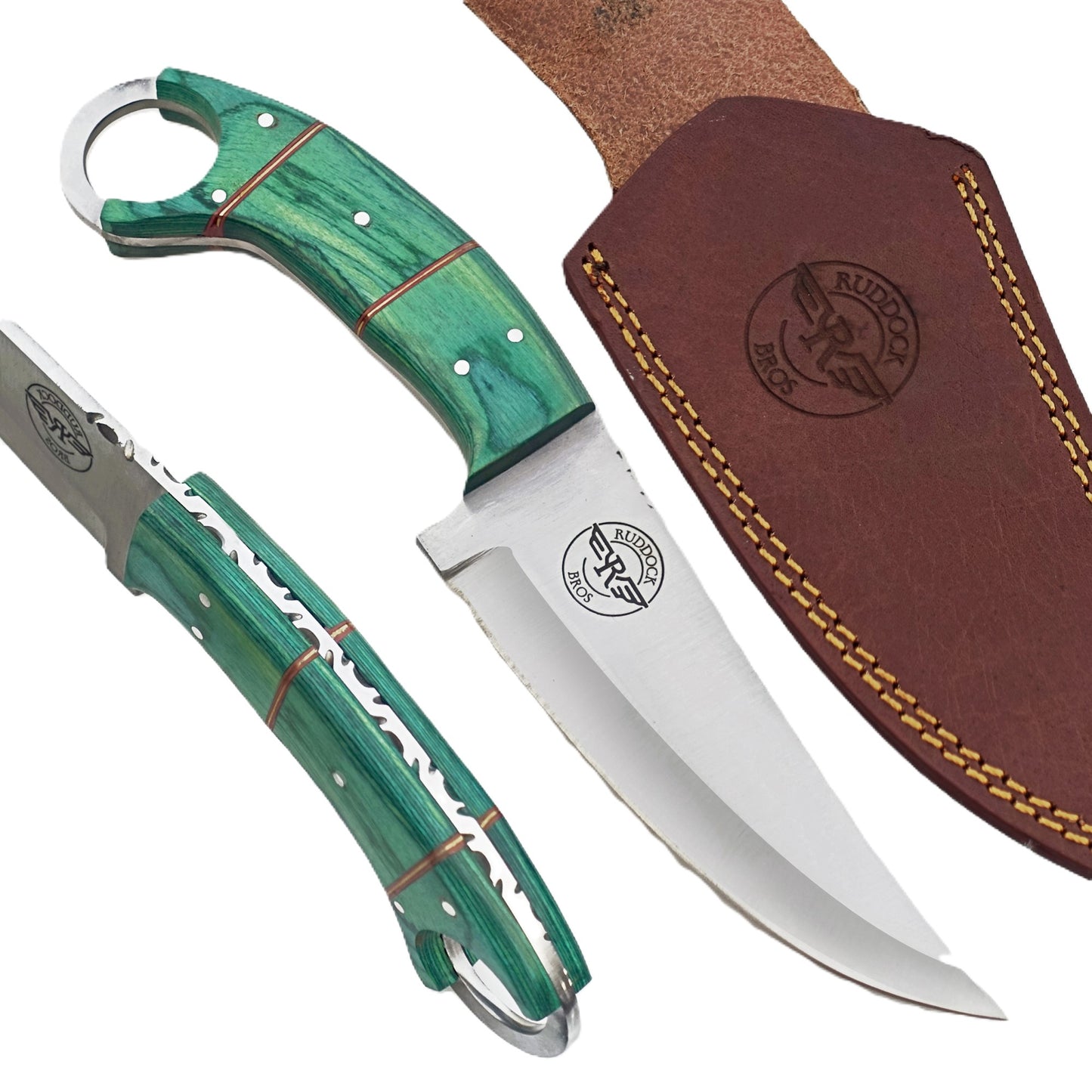 Ruddock Bros - The Bear - Ring Handle Utility Knife - Stainless Steel