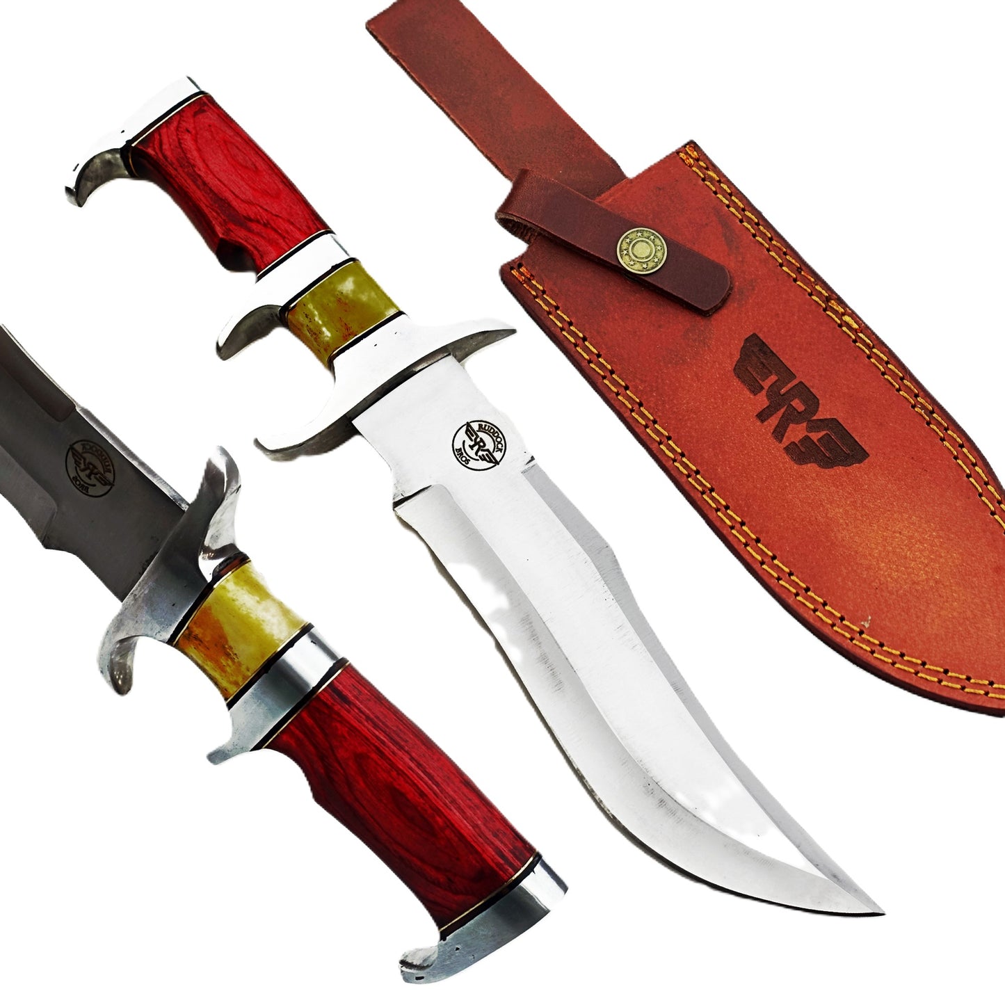 Ruddock Bros - Redbone Outdoor Knife - Fixed Blade - Stainless Steel