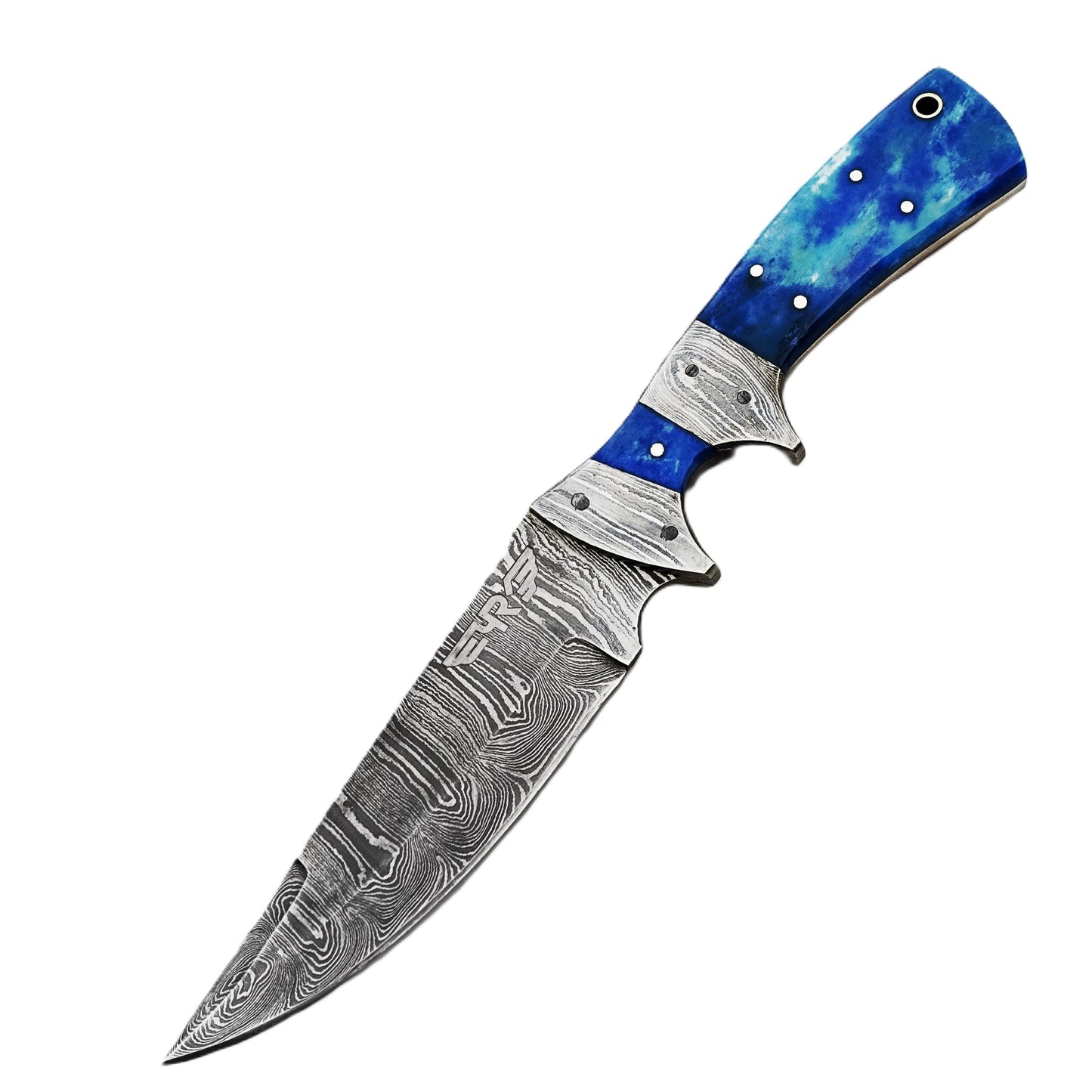 Ruddock Bros - Beachcomber Outdoor Knife - Fixed Blade - Damascus Steel