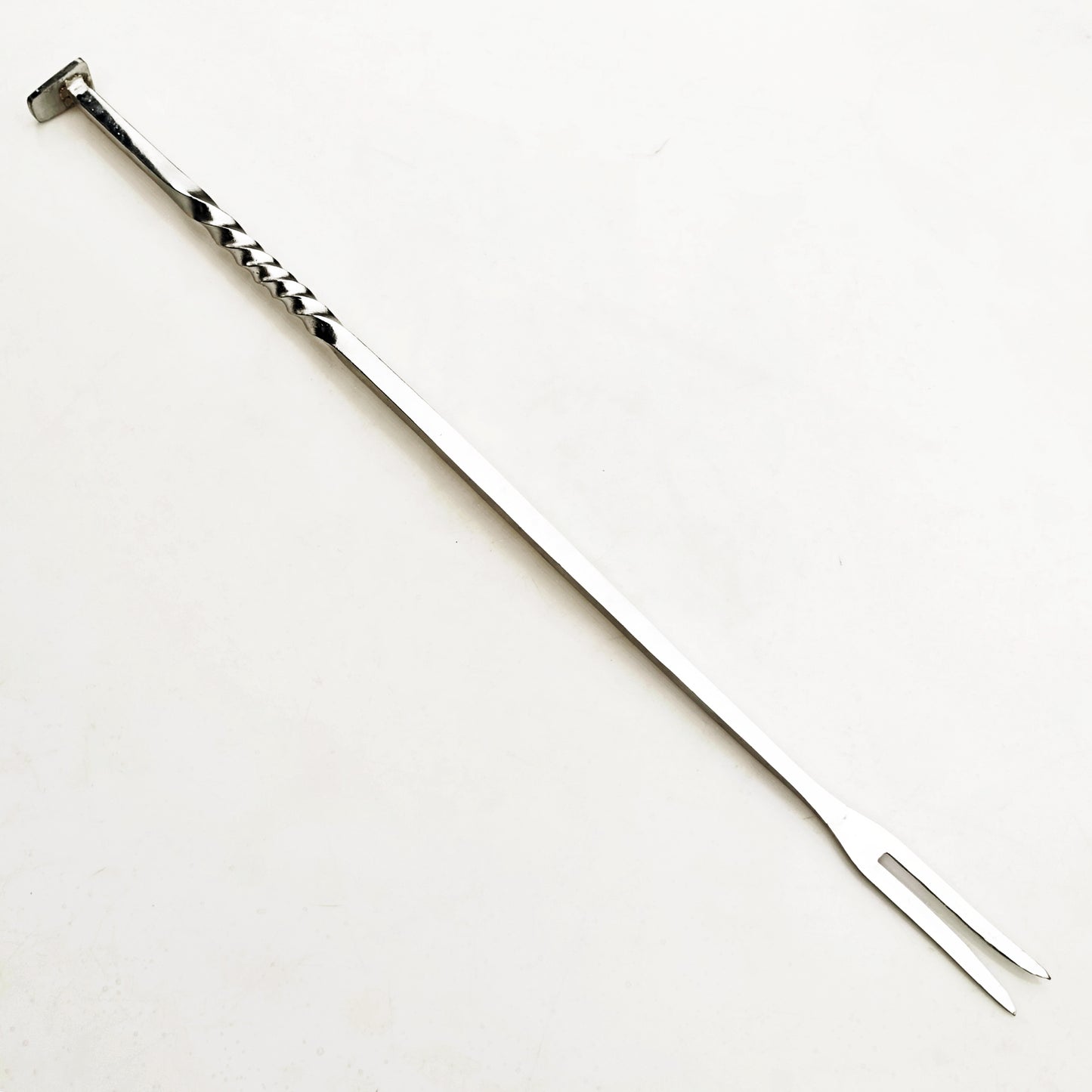 24" Stainless Steel meat fork by Ruddock Bros El Paso Texas Ruddock Shirts