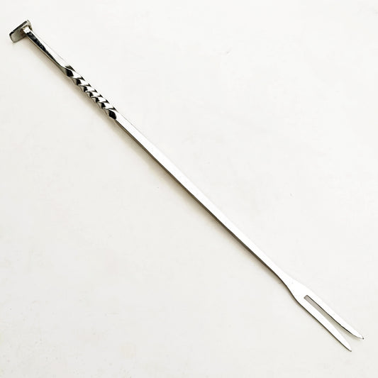 24" Stainless Steel meat fork by Ruddock Bros El Paso Texas Ruddock Shirts