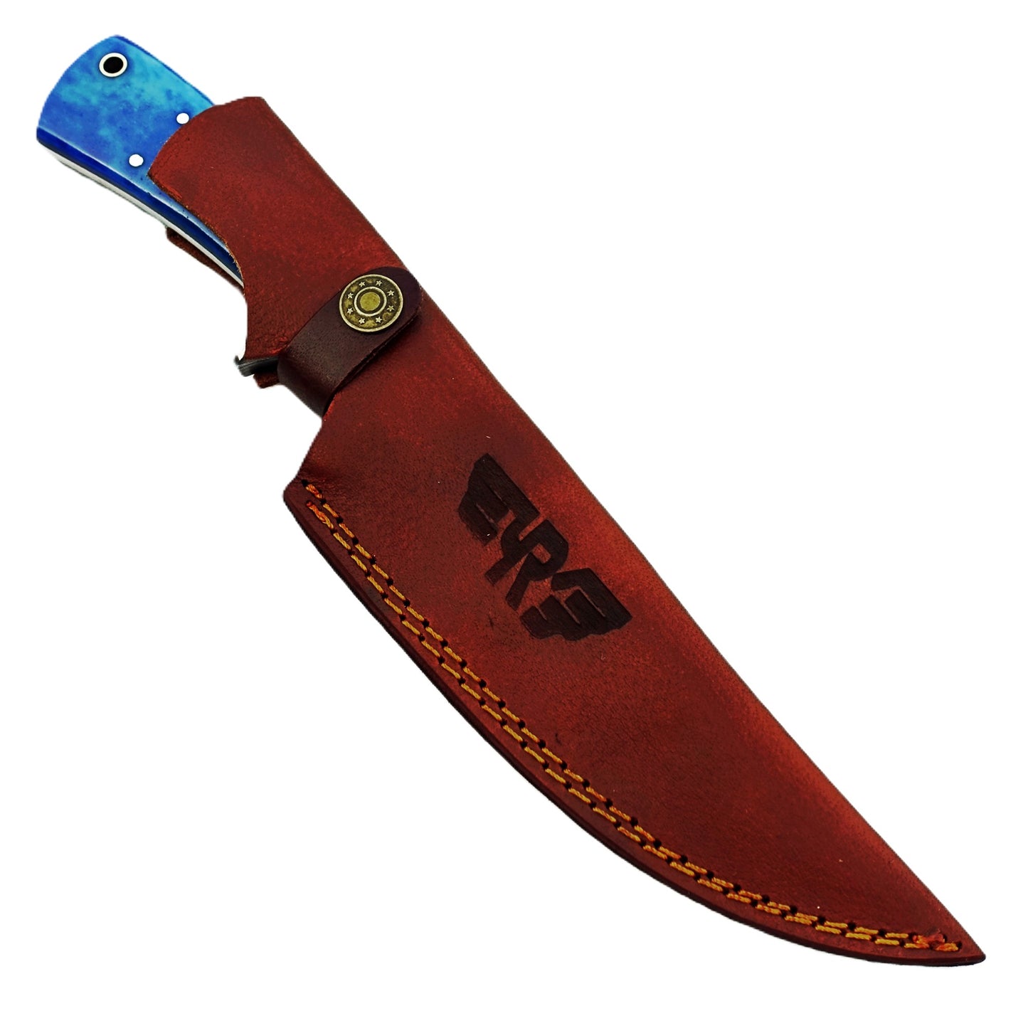 Ruddock Bros - Beachcomber Outdoor Knife - Fixed Blade - Damascus Steel