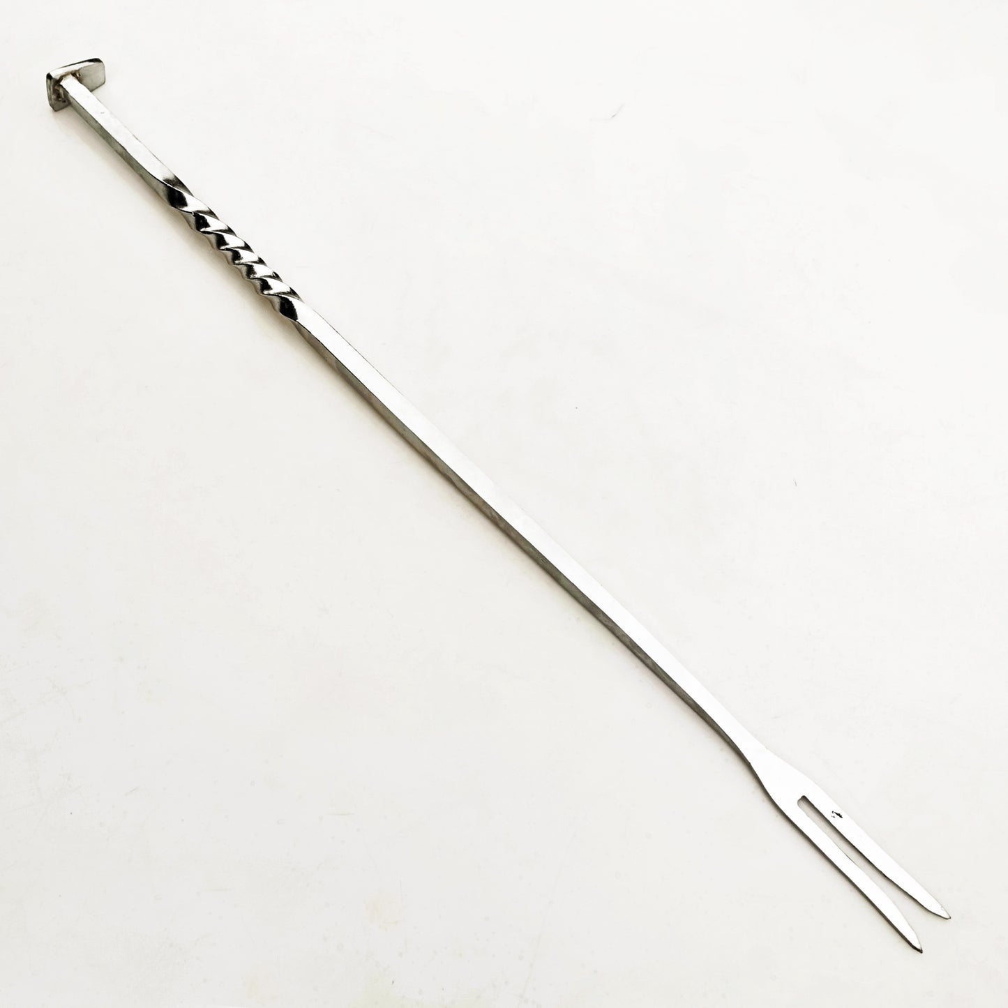 24" Stainless Steel meat fork by Ruddock Bros El Paso Texas Ruddock Shirts