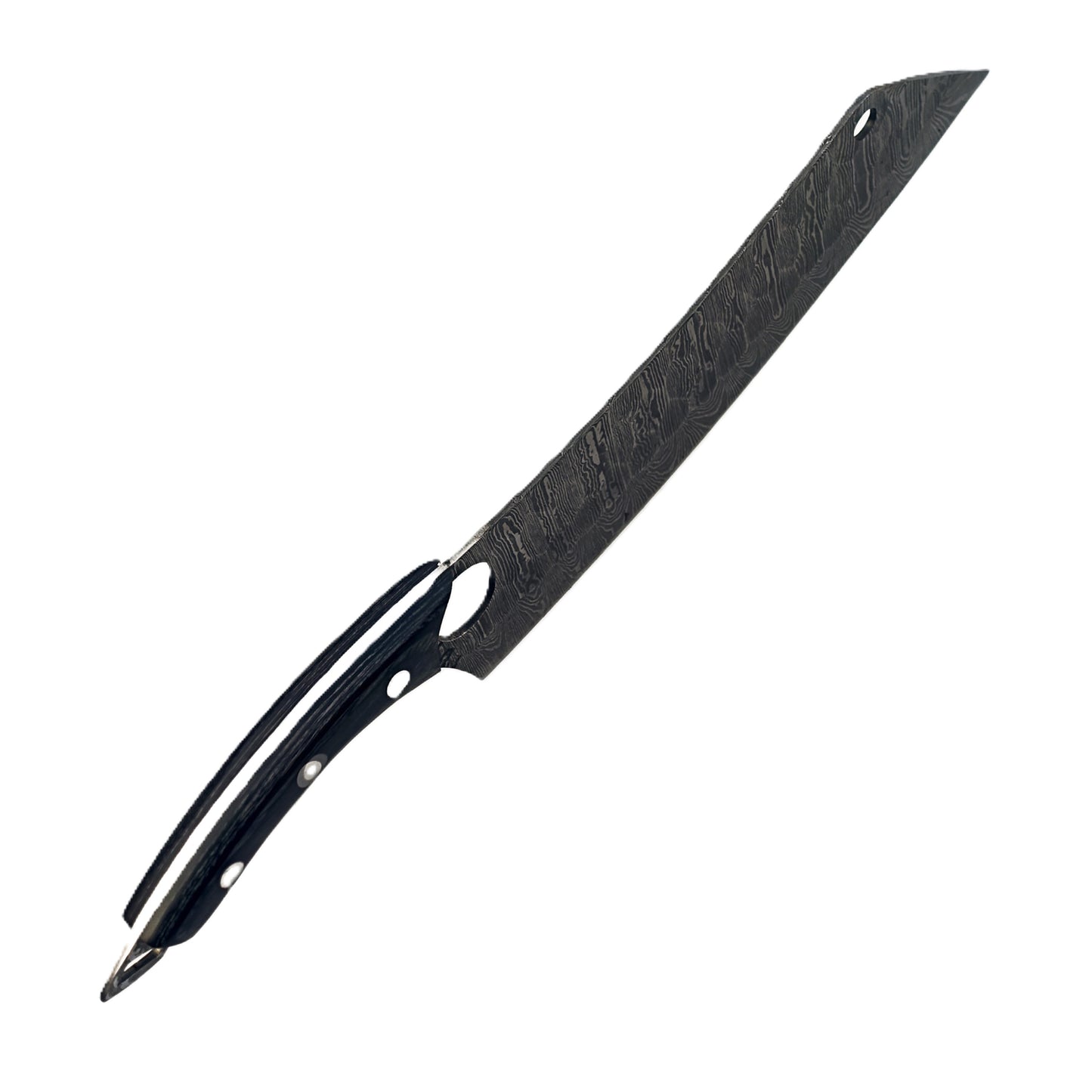 Ruddock Bros - Blackwood Cleaver - Damascus Steel