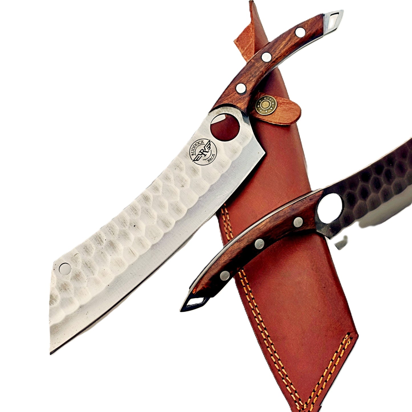 Ruddock Bros - Rosewood Cleaver - Stainless Steel