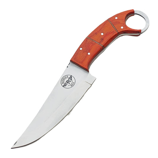 Ruddock Bros - The Longhorn - Ring Handle Utility Knife - Stainless Steel