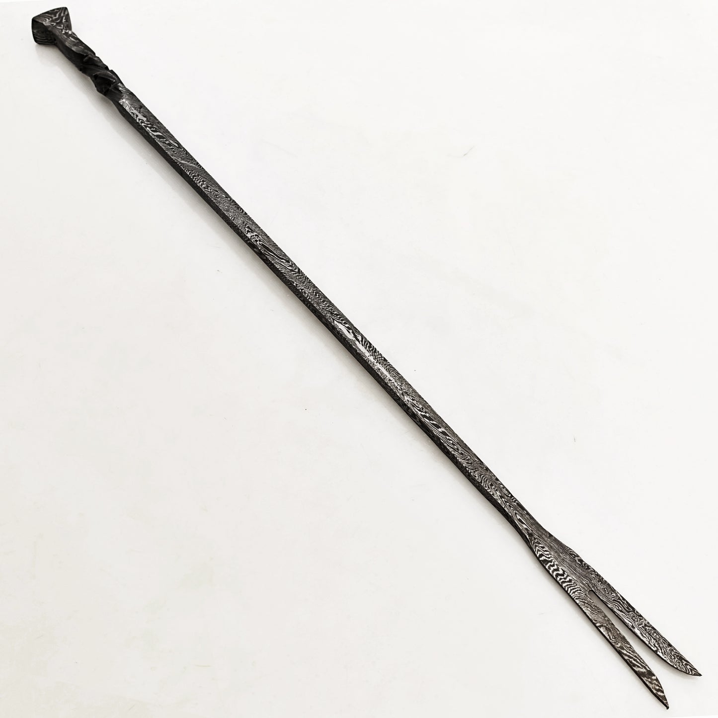 24" Damascus Steel Meat Fork by Ruddock Bros El Paso Texas USA Ruddock Shirts