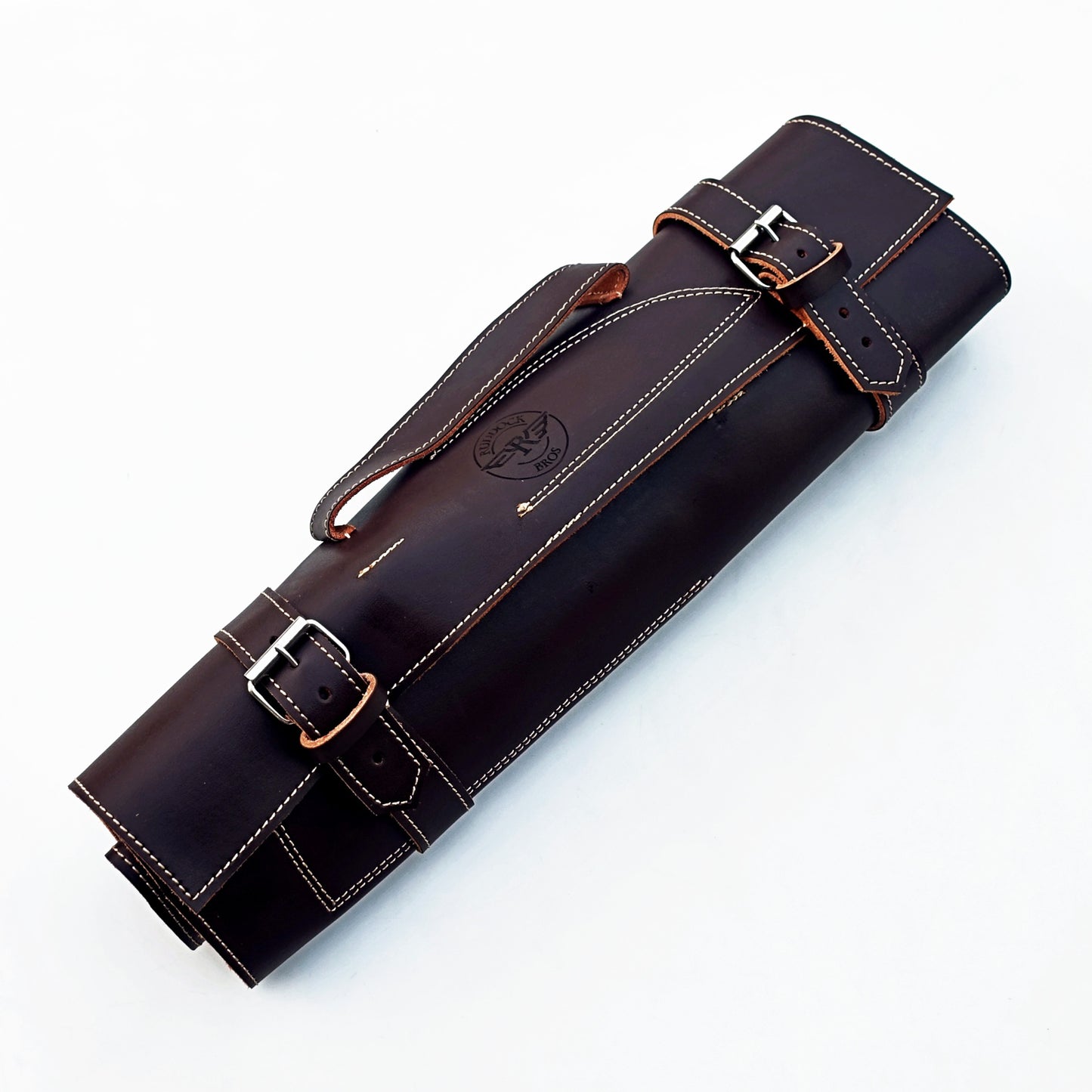 Ruddock Bros - Olive Wood Grilling Knife Set - Damascus Steel