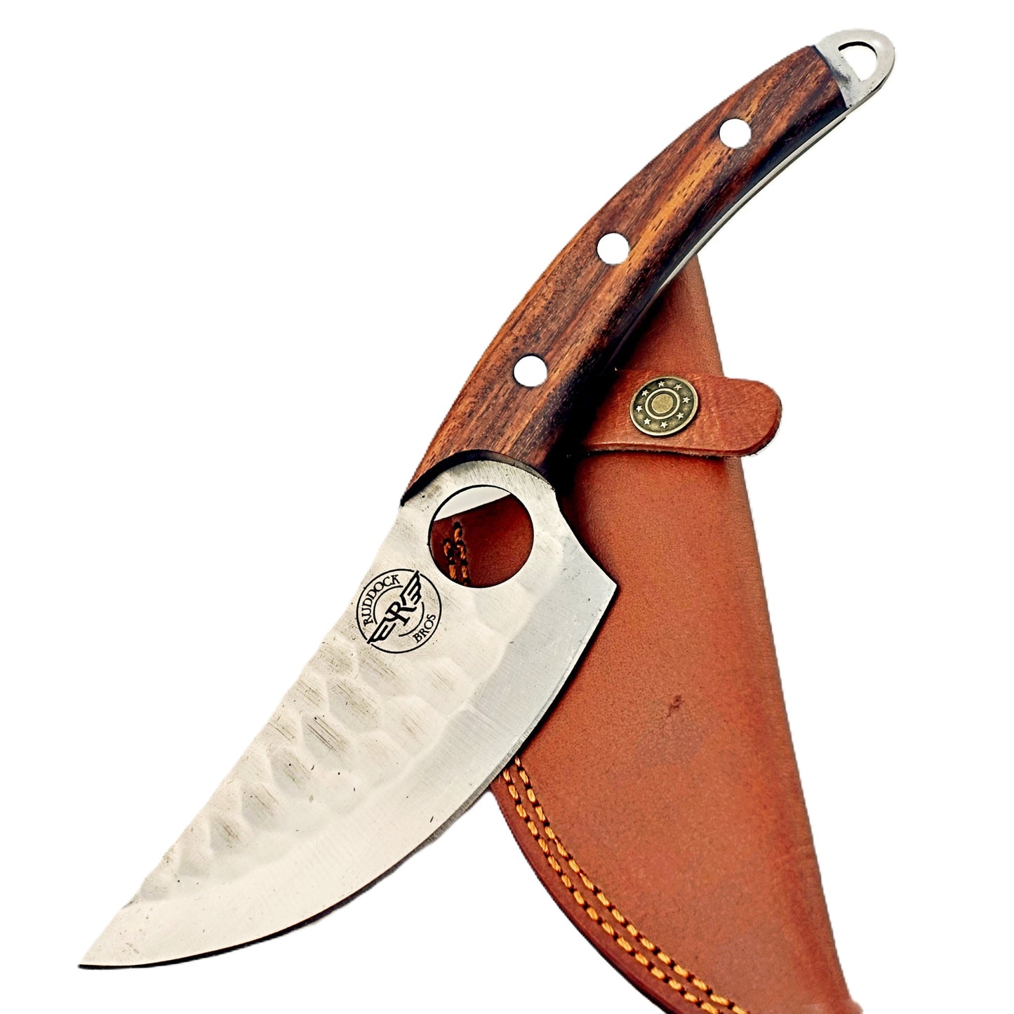 Ruddock Bros - Rosewood Pairing Knife - Fixed Blade - Stainless Steel