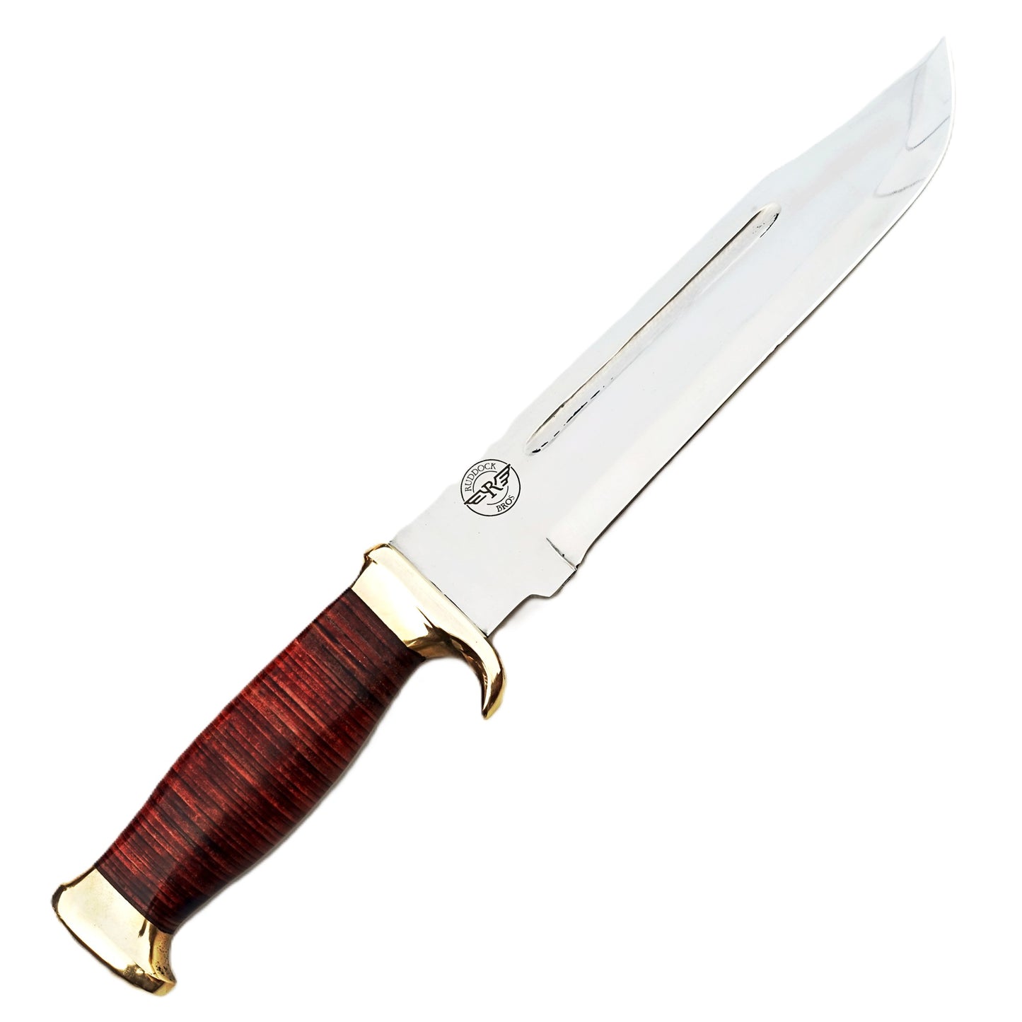 Ruddock Bros - Big Red Outdoor Knife - Fixed Blade - Stainless Steel