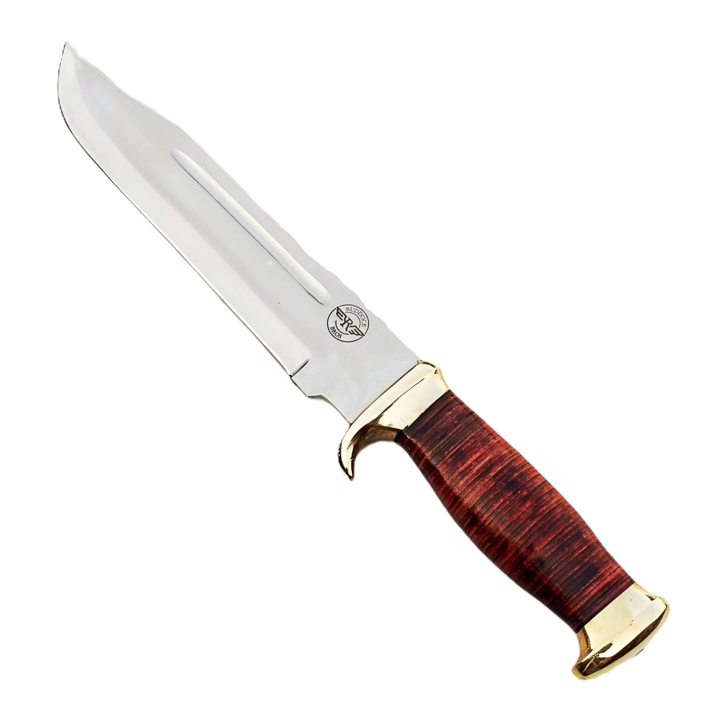 Ruddock Bros - Big Red Outdoor Knife - Fixed Blade - Stainless Steel
