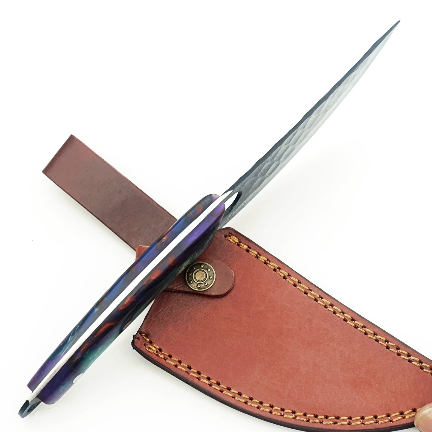 Ruddock Bros - Horned Frog Paring Knife - Fixed Blade - Blackened Steel