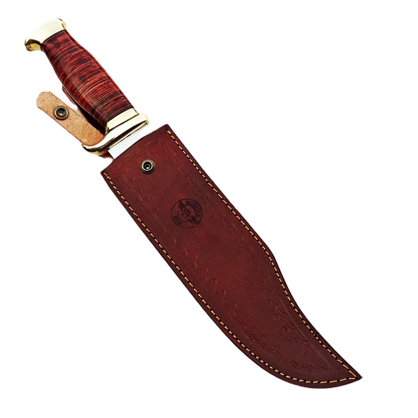 Ruddock Bros - Big Red Outdoor Knife - Fixed Blade - Stainless Steel