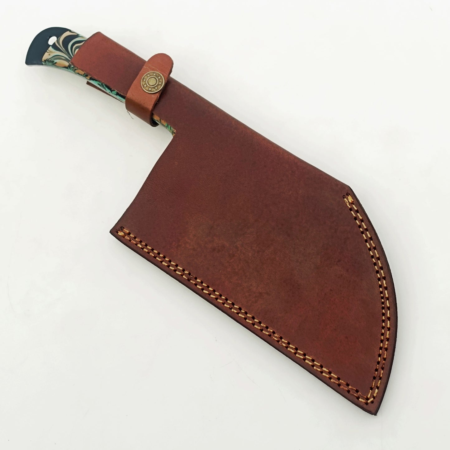Ruddock Bros - Native Serbian Cleaver - Blackened Steel