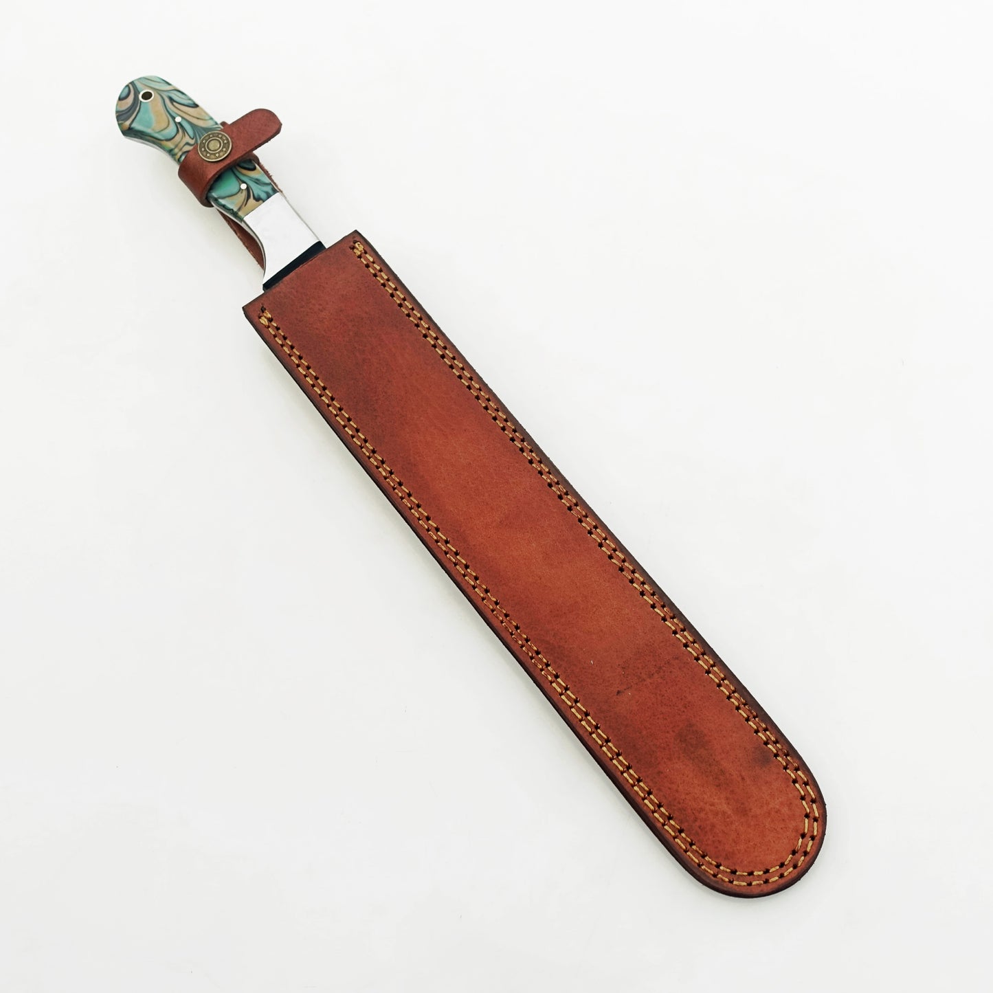 Ruddock Bros - The Native Brisket Knife - Blackened Steel - 17" Overall Length