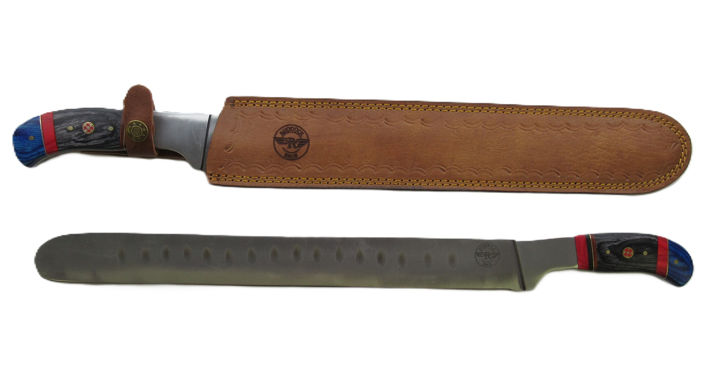 Ruddock Bros - Regal Brisket Knife - Stainless Steel - 18" Overall Length