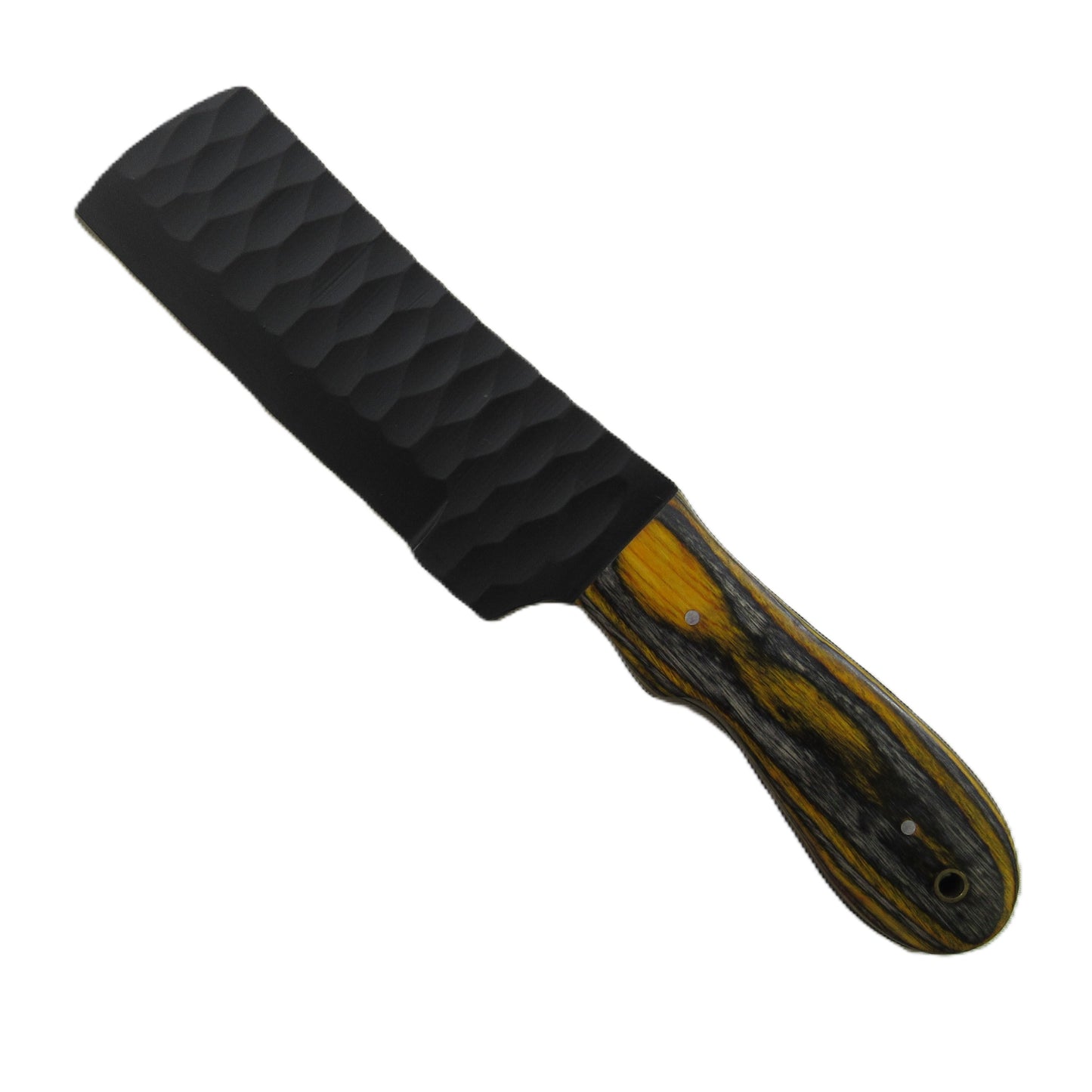 Ruddock Bros - The Steelhorn Utility Knife - Fixed Blade - Blackened Steel