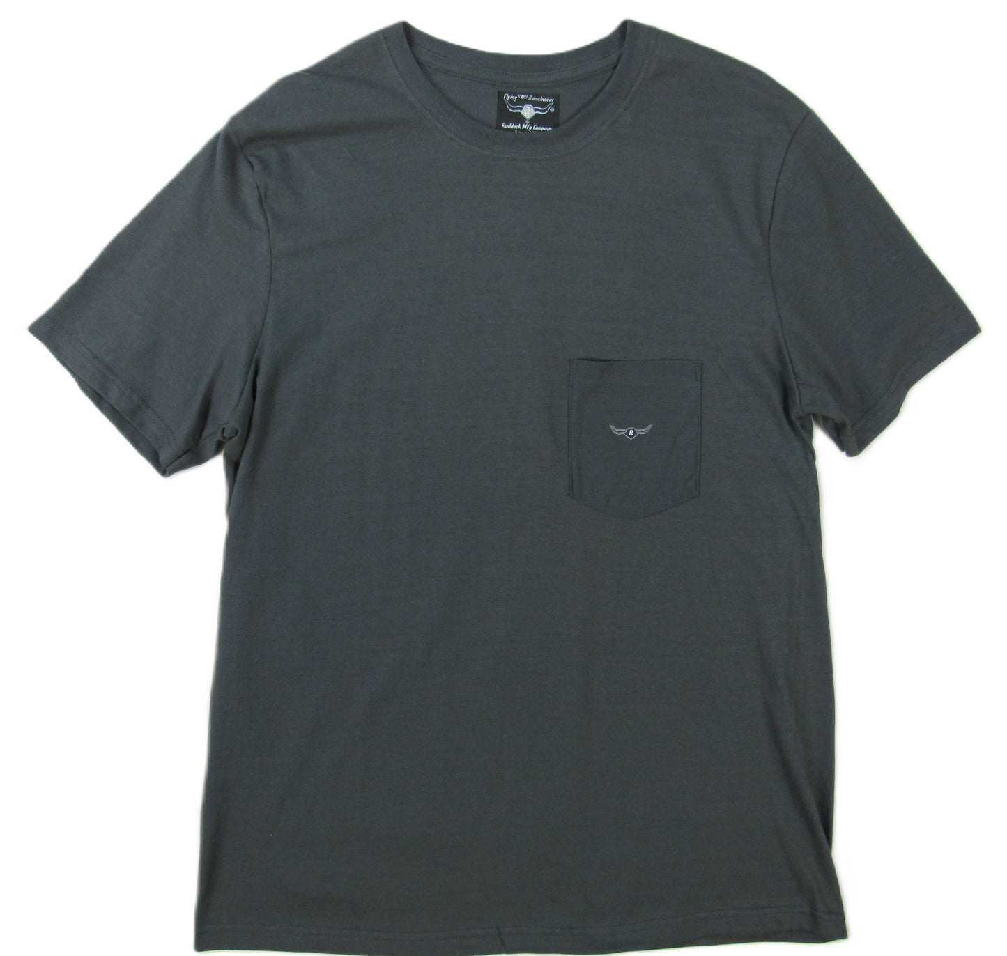 Flying R Ranchwear - Pocket T Shirt - Short Sleeve Solids - Starting at $14.95 - Made in USA