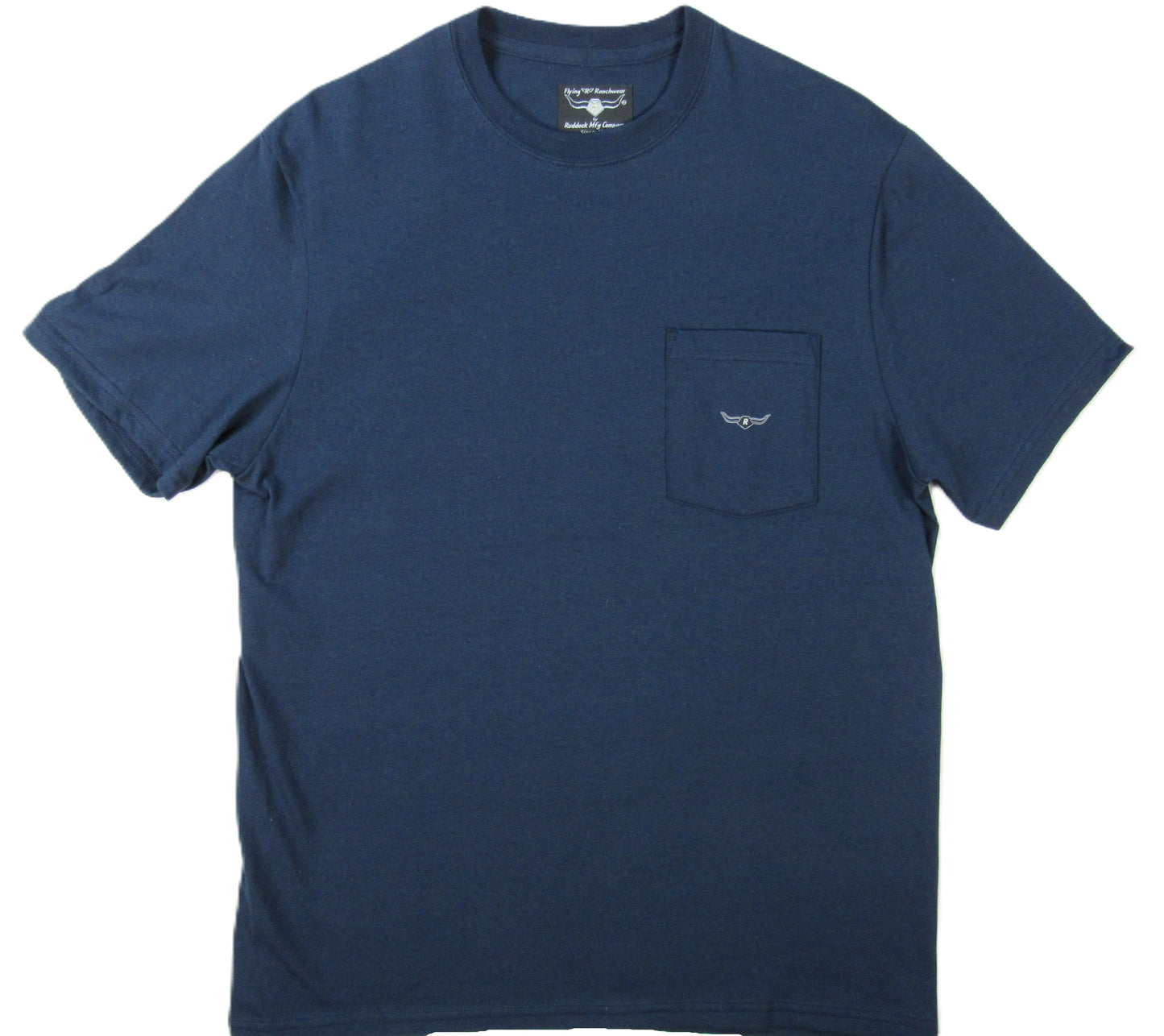 Flying R Ranchwear - Pocket T Shirt - Short Sleeve Solids - Starting at $14.95 - Made in USA