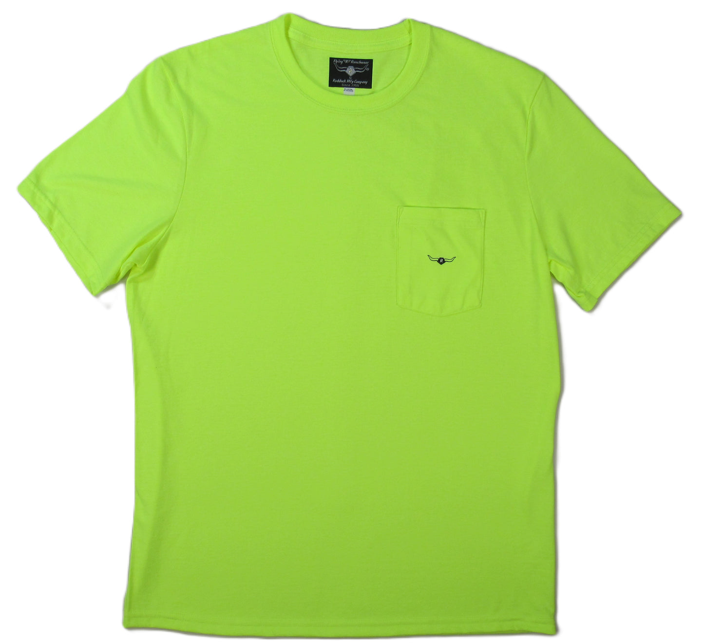 Flying R Ranchwear - Pocket T Shirt - Short Sleeve Solids - Starting at $14.95 - Made in USA