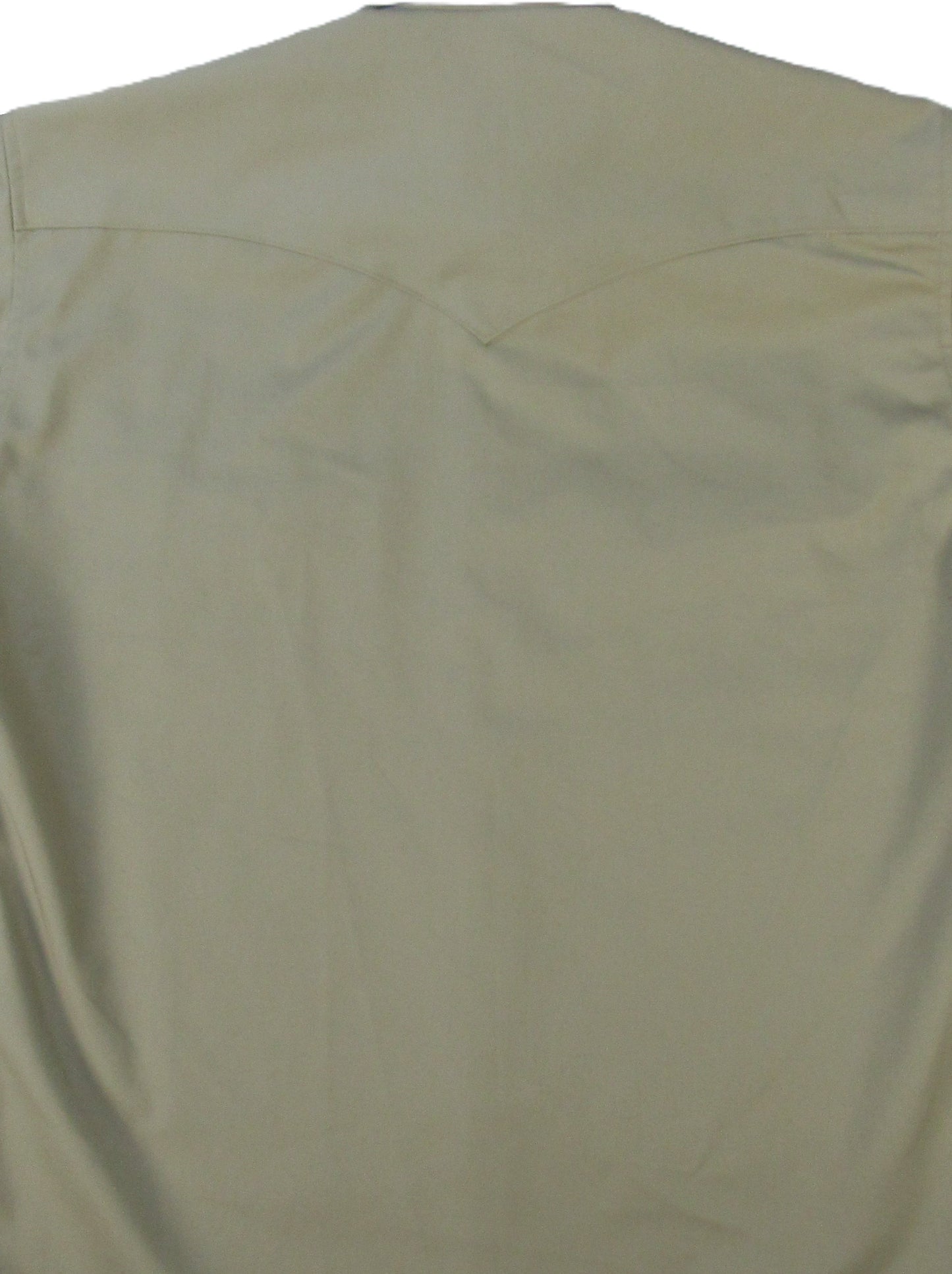 Flying R Ranchwear - Prairie Twill Solid - Khaki - Long Sleeve - Snaps - Classic Fit