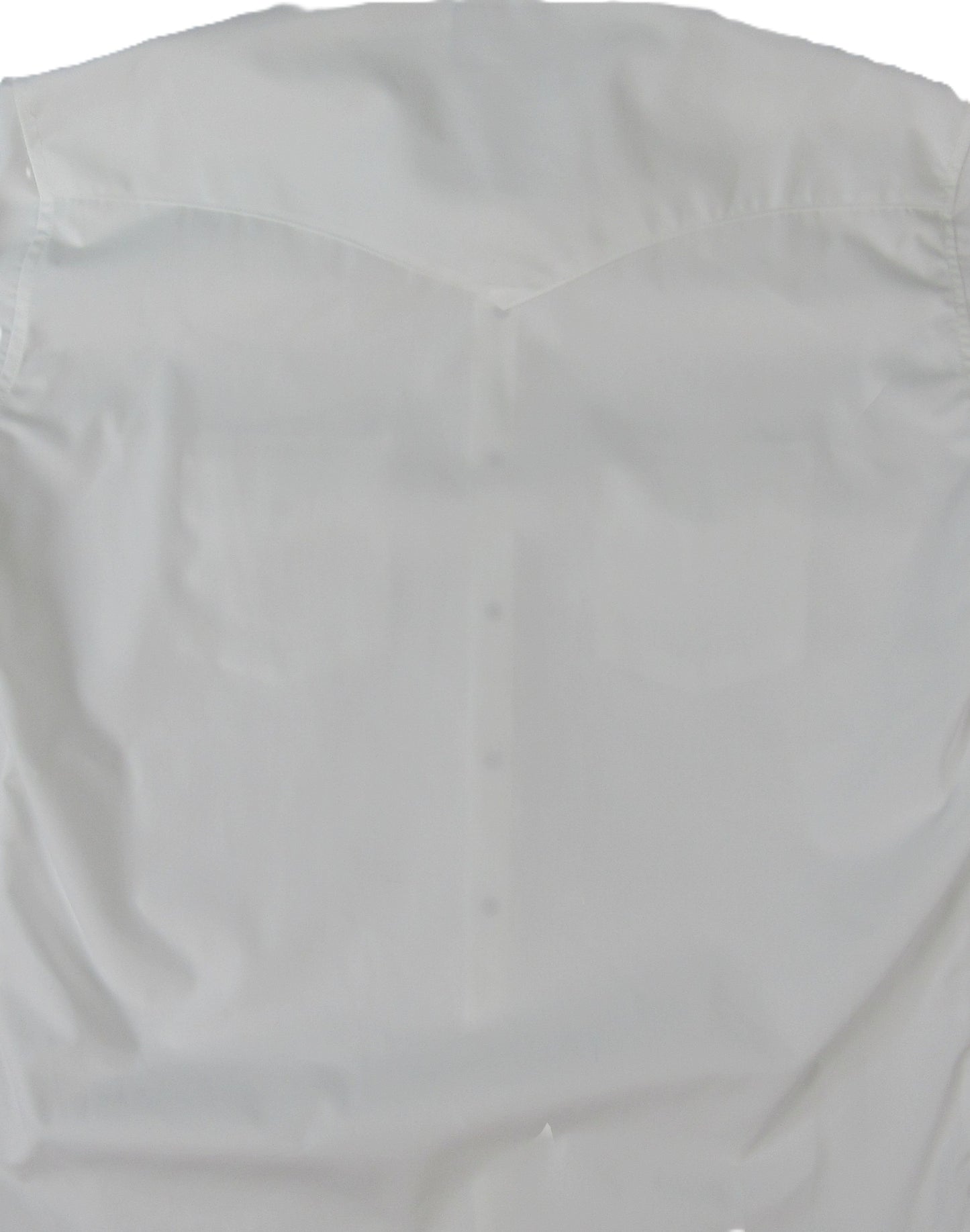 Flying R Ranchwear - Western Classic Solid - White - Long Sleeve - Snaps - Classic Fit