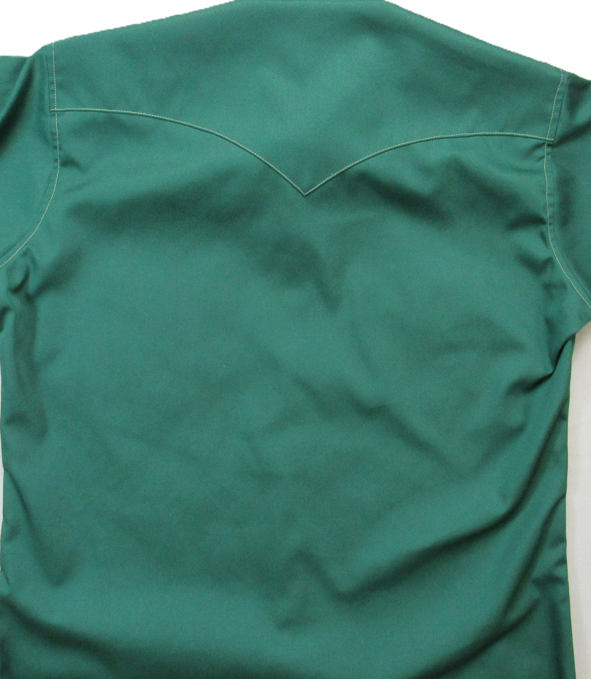 Flying R Ranchwear - Twill Chore Shirt - Emerald Green - Long Sleeve - Snaps