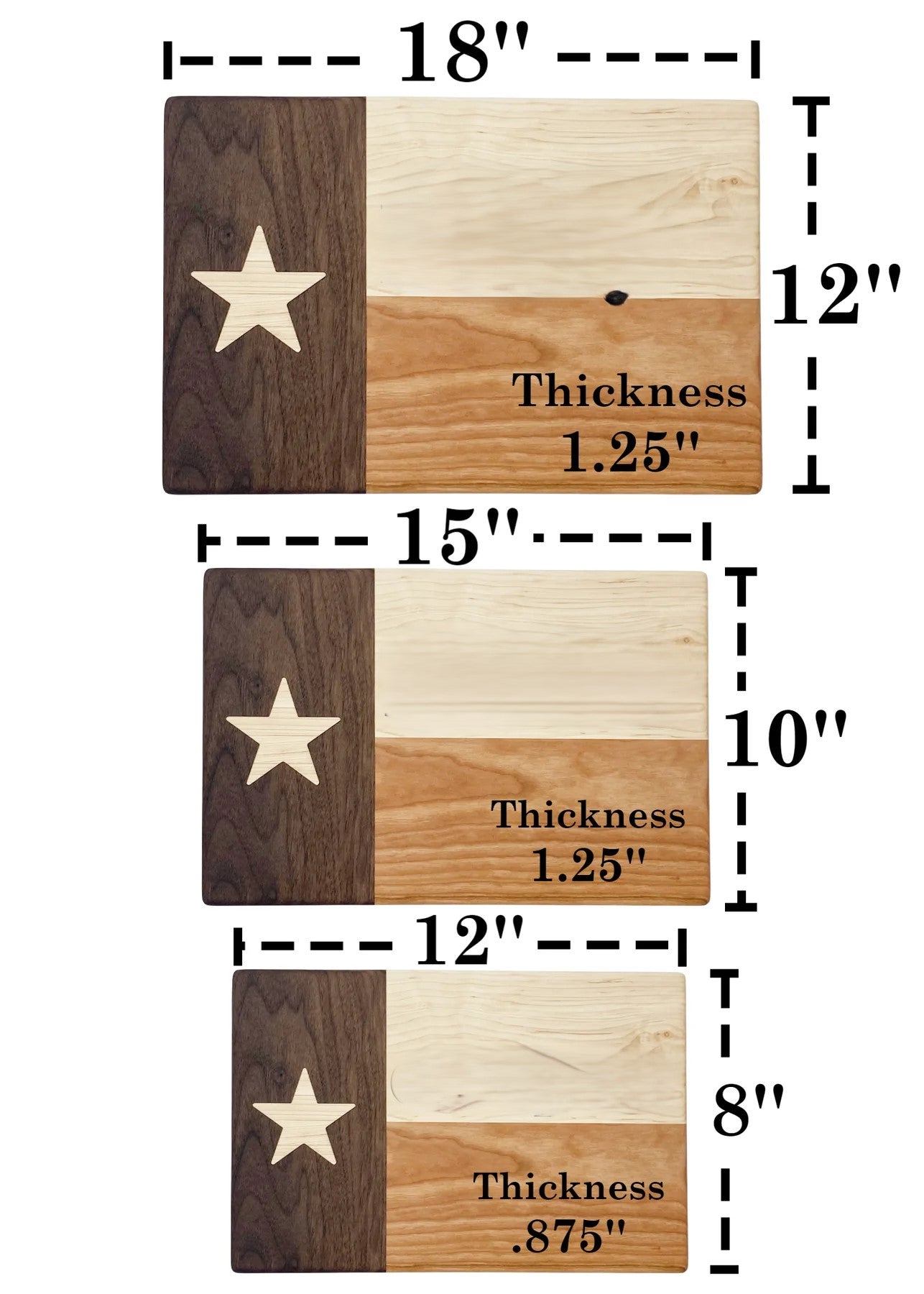 Maple hardwood cutting board by Ruddock Bros Made in Texas Ruddock Shirts El Paso Texas