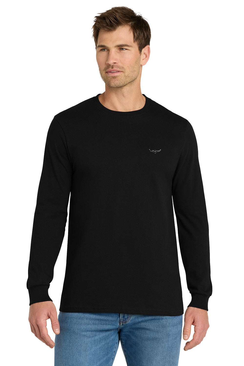 Flying R Ranchwear - Long Sleeve T-shirt in 7 colors - No Pocket - Made in USA