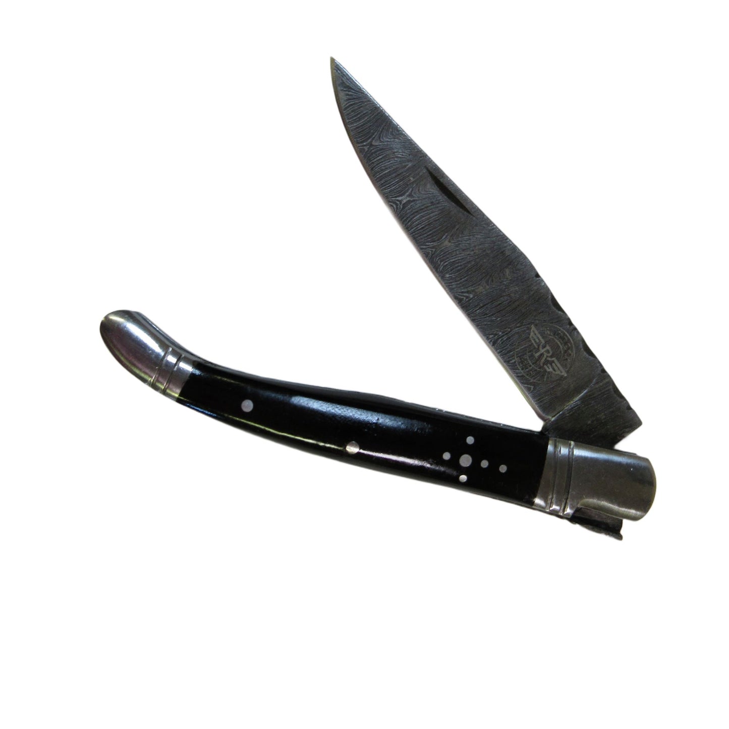 Ruddock Bros - The Monsignor Folding Knife - Damascus Steel