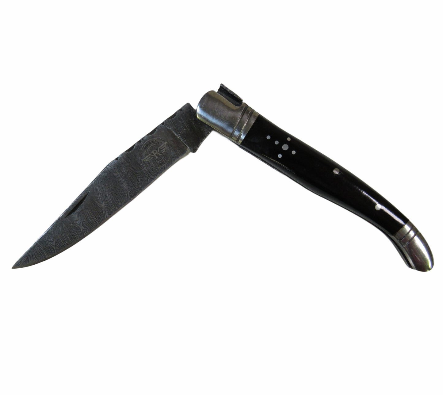 Ruddock Bros - The Monsignor Folding Knife - Damascus Steel