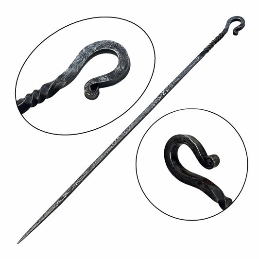 Damascus steel kebab skewer set the ultimate kebab by Ruddock Bros