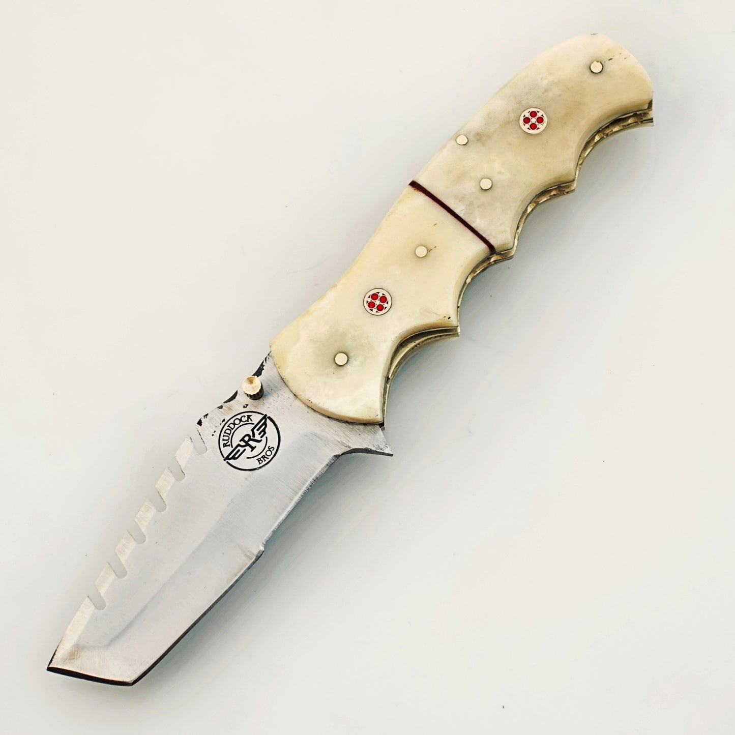 Ruddock Bros - The Great White Utility Folding Knife - Stainless Steel