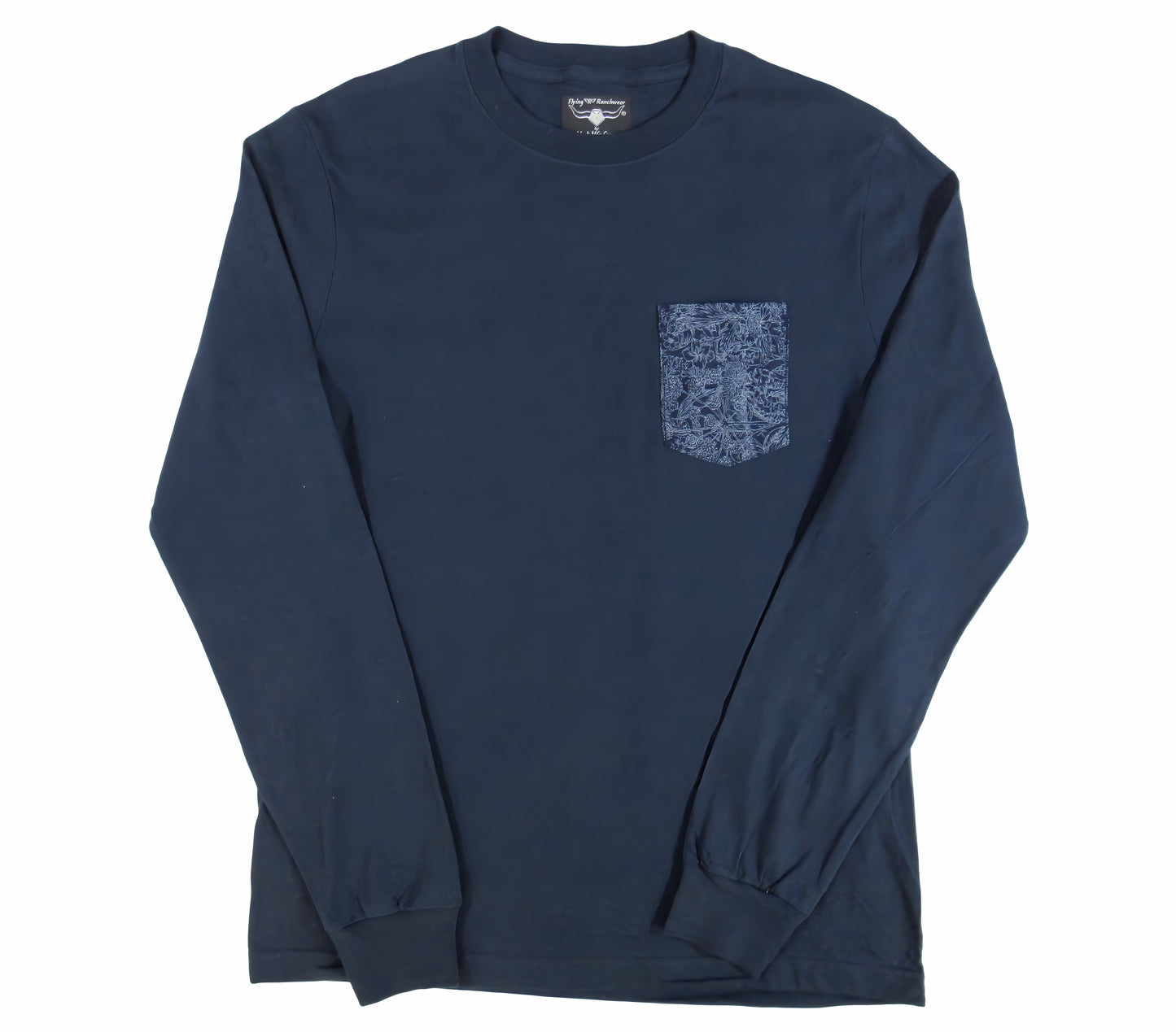 Flying R Ranchwear - Novelty Print - Long Sleeve - Pocket T-shirt - Made in USA