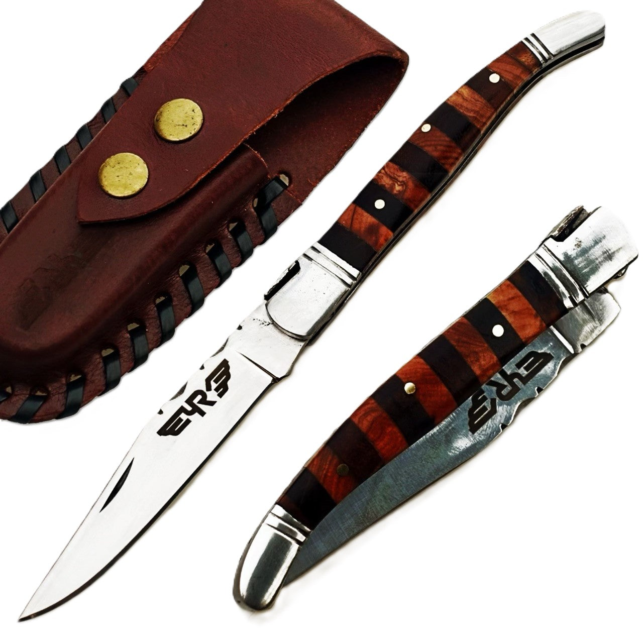 Ruddock Bros - The Whiskey Barrel Folding Knife - Stainless Steel
