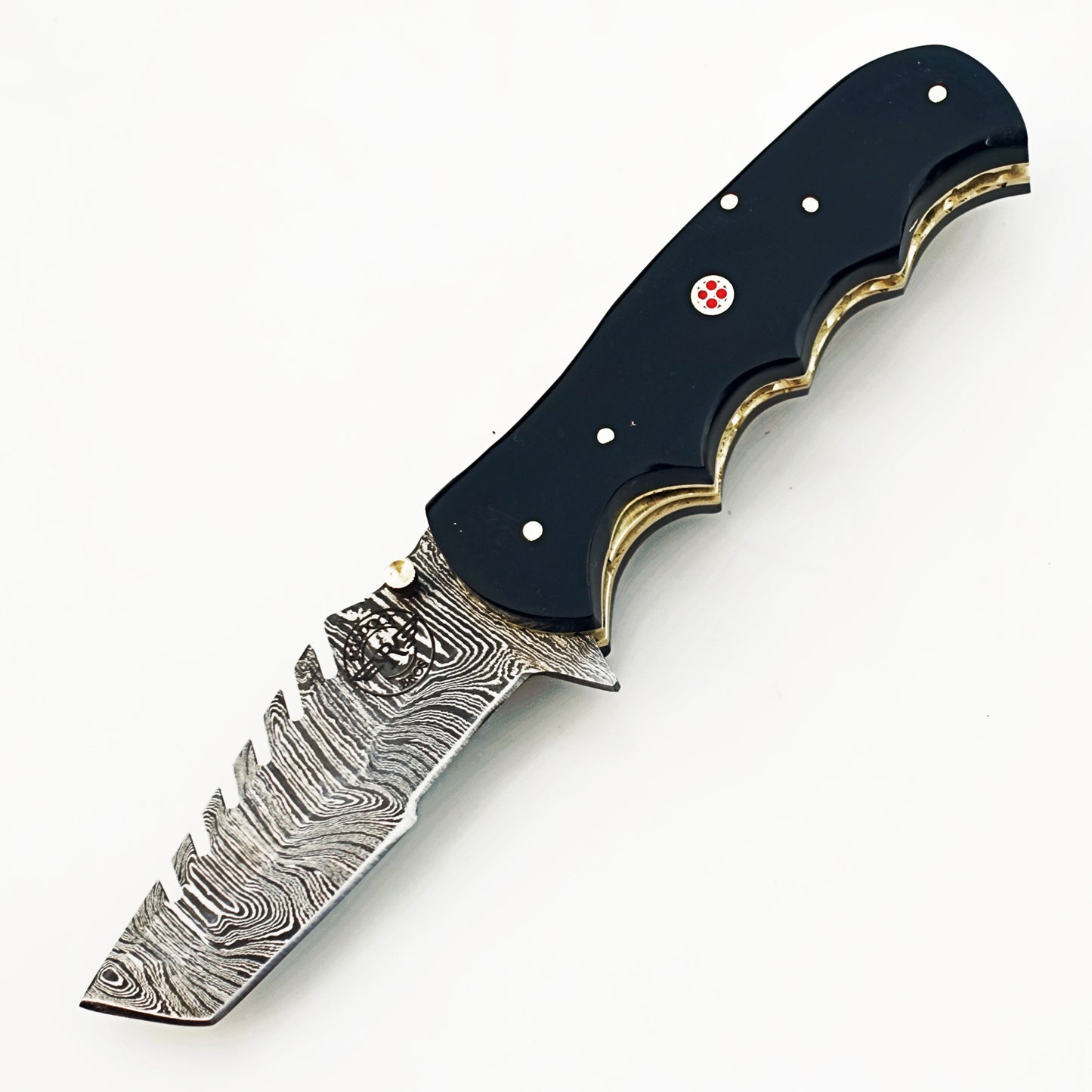 Ruddock Bros - The Panther Utility Folding Knife - Damascus Steel