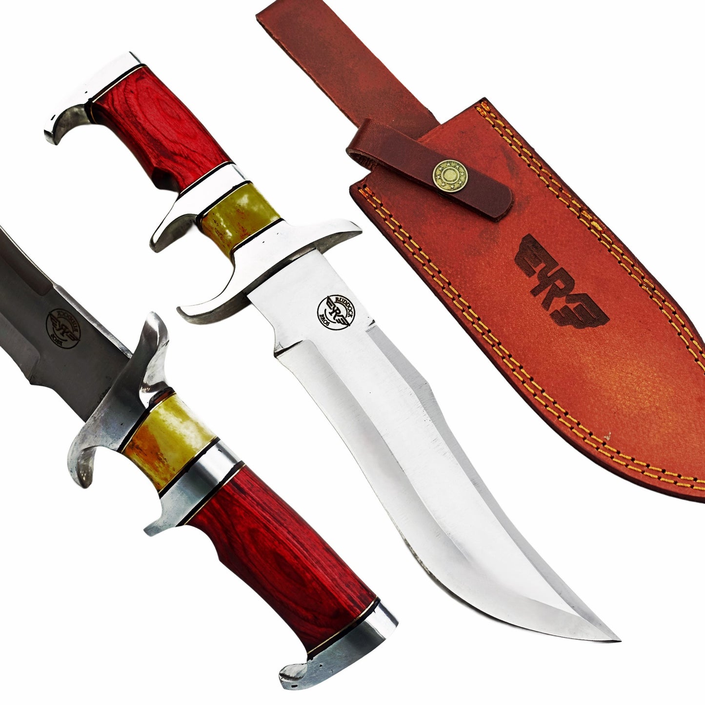 Ruddock Bros - Redbone Outdoor Knife - Fixed Blade - Stainless Steel