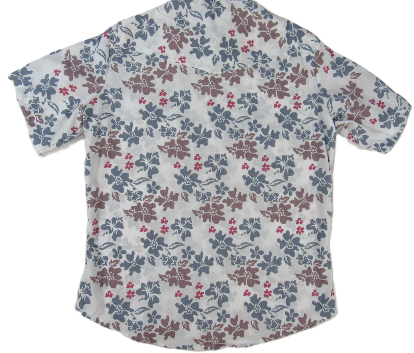 Flying R Ranchwear - Cantina Collection - Red and White Floral - Short Sleeve