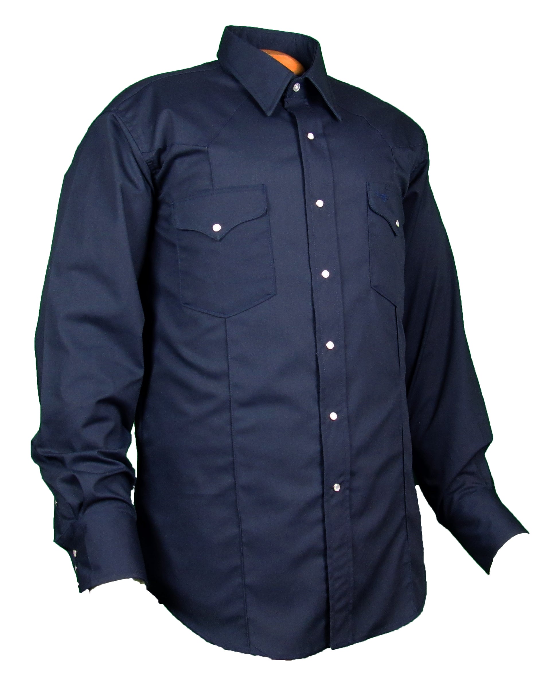 Made in USA Ruddock Shirts Big and Tall Ruddock Shirts Big and Tall Flying R Ranchwear Navy Blue Rancher Crease Shirt Made in USA Ruddock Shirts Big and Tall Flying R Ranchwear