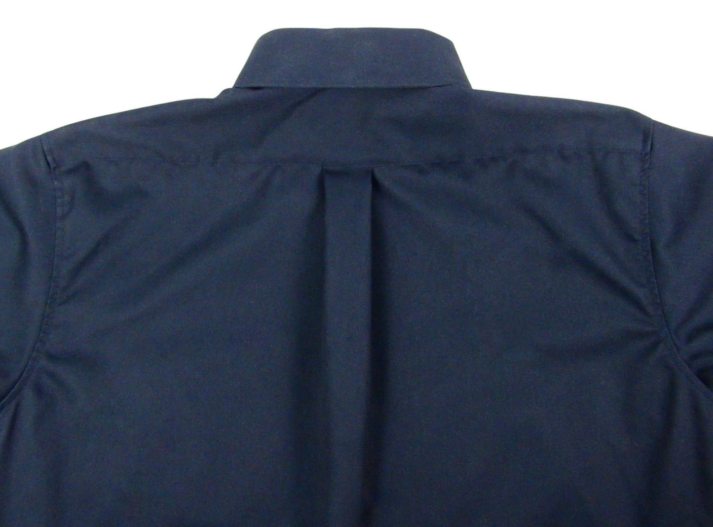 Ruddock Shirts Solid Navy short sleeve with buttons Made in USA