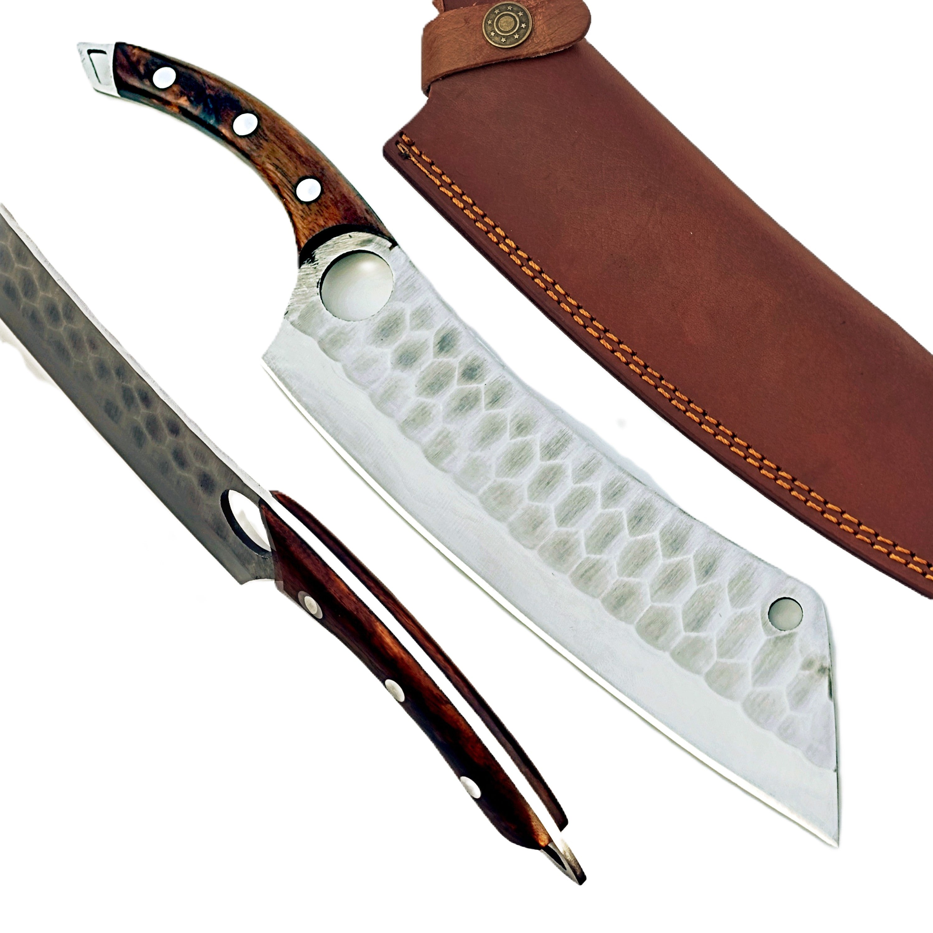Ruddock Bros - Rosewood Cleaver - Stainless Steel – ruddockshirts.com