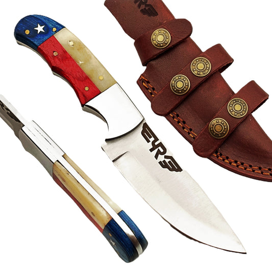 Ruddock Bros - Lone Star Hunting Knife - Fixed Blade - Stainless Steel