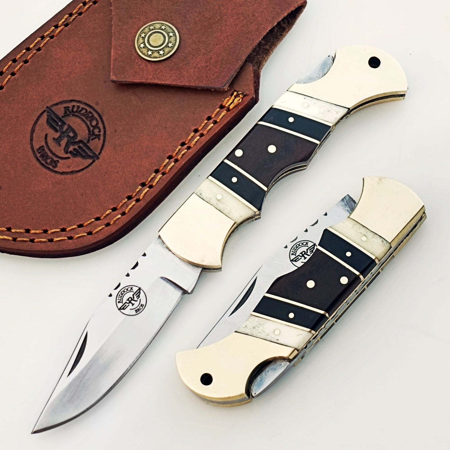 Ruddock Bros - The Gentleman Folding Knife - Stainless Steel